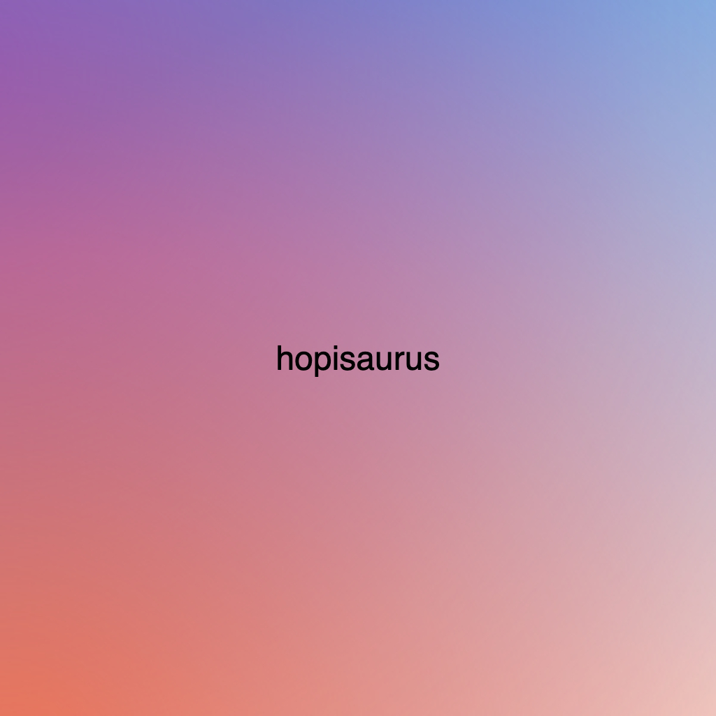 hopisaurus